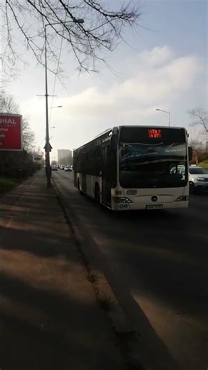 Autobuzul MBC E4 #4866 pe linia 441 pe DN1(Șos București-Ploiești)