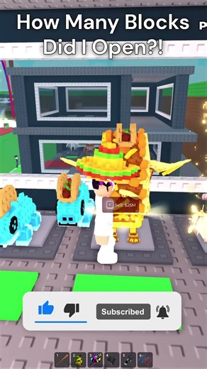 How Many Admin and Taco Lucky Blocks Did I Open, Like 6 or 7? Spyder Sammy Roblox | Steal a Brainrot