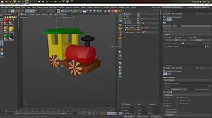 【C4D教程】制作小火车导轨动画