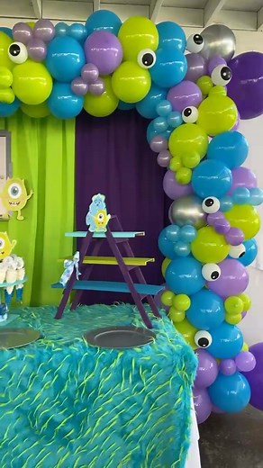 Monsters Inc Baby Shower Ideas and Decorations