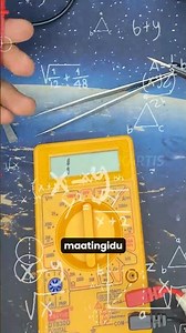 My multimeter wire broke... Watch how I fix it