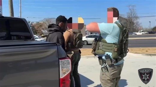 Bibb County Sheriff's Office deputies and U.S. Marshals arrest a wanted suspect on charges of Aggravated Assault, Possession of Schedule II Narcotics, Purchase, Possession, Manufacture Distribution or Sale of Marijuana, and Possession of a Firearm during the Commission of a Crime. The individual was also wanted on a warrant in a neighboring county. The 24-year-old was transported to the Bibb County Sheriff’s Office Law Enforcement Center without incident. 🚔 #SwornToProtect #BCSOStrong | Bibb Co