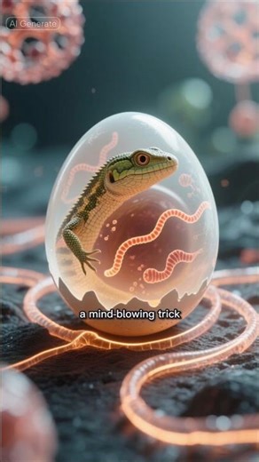 All-Female Lizard Species That Fake Mating to Survive 😱