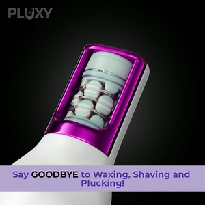 🙅‍♀️ Say goodbye to painful waxing, time consuming plucking, and ineffective shaving! ⠀⠀⠀⠀⠀⠀⠀⠀⠀ Pluxy is the world’s first epilator designed specifically for facial hair. It removes hair from the root, so it comes back thinner and slower — removing it for up to 4 weeks. Say hello to a faster, less painful, less expensive, more effective way to remove unwanted facial hair! ⠀⠀⠀⠀⠀⠀⠀⠀⠀ 💯 Over 20,000 5-Star Reviews & Counting 👨‍⚕ Dermatologist Tested & Highly Effective 🙌 Slows Hair Growth Over Ti