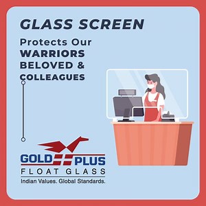 67 reactions · 18 shares | Glass Screen from Gold Plus to be used on your reception table, work table, cash counters etc to protect you from virus | Gold Plus Glass Industry Ltd. | Facebook
