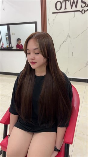 Hair extension colouring