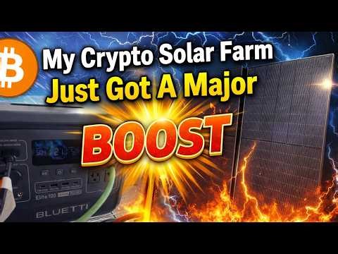Solar Crypto Mining Farm Update
