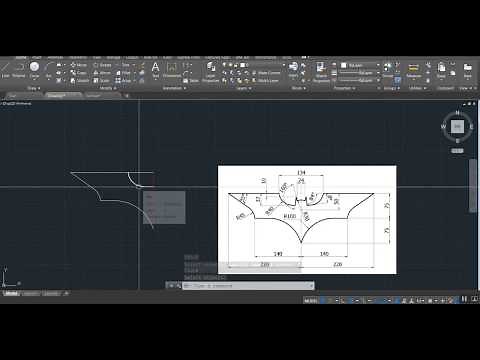 How to Draw a Batman Logo in Autocad