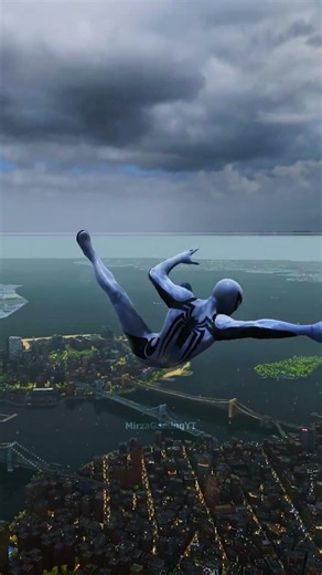 Marvel’s Spider-Man 2 Tom Holland's Anti-Venom Suit Falling From The Highest Point PC Smooth
