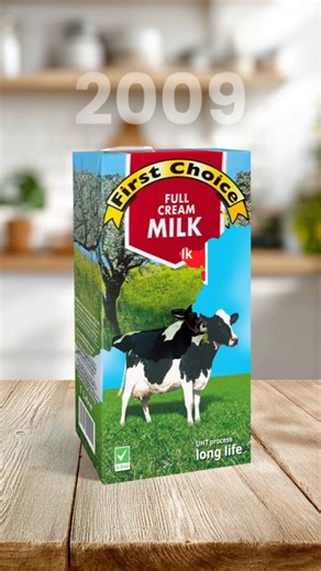 199 reactions | Our First Choice Milk packaging has come a long way…  From 1995’s classic illustrated cow to 2025’s fresh, sustainable design ♻️ But that’s just the start — something special is pouring your way拏 Keep an eye on our Social Pages for some exciting news coming soon!  #FirstChoiceMilk #PackagingEvolution #WoodlandsDairy #30YearsOfChoosingGood | First Choice | Facebook
