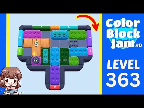 Color Block Jam Level 363 Solution Walkthrough
