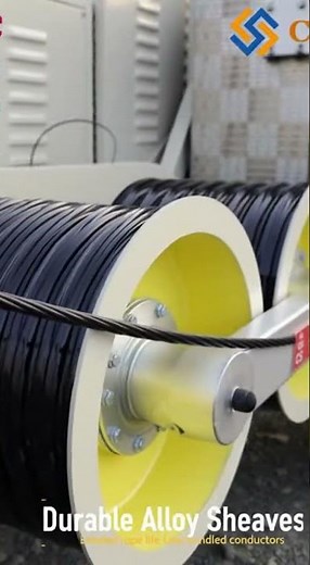 How to String Cable Faster? Our 90kN OHTL Puller Secret!