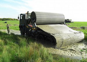 Heavy-duty Truck Can Lay 50 Meters of Track in Under 6 Minutes