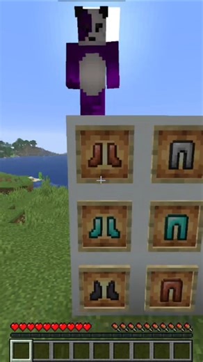 1, 2, or 3. Can he defeat all the monsters? #minecraft #challenge #viralshort