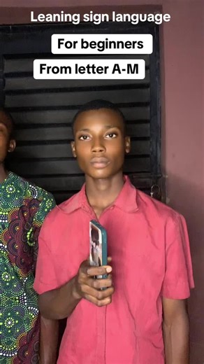 Signs language for beginners,starting from letter A-M #Signs language