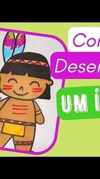 Como desenhar um índio #indigena #indiozinhos #indio