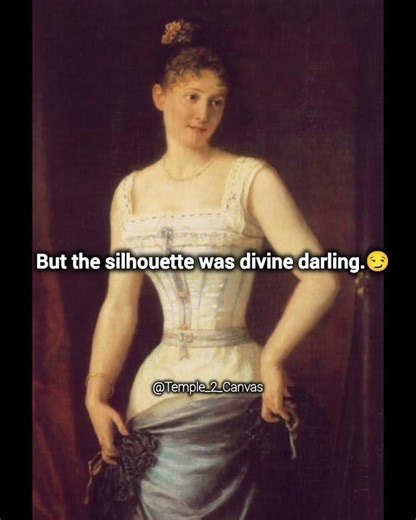 Deadly Fashion Trend💀 dark secret of #victorian era#corset=slow torture? #artshorts#history#artlover