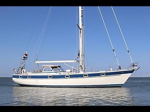 Hallberg-Rassy 49 – Bluewater icon with new teak deck
