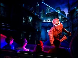 The Spiderman Ride 3D ride universal studios
