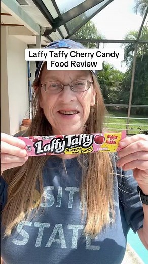 As good as I remember? Laffy Taffy Cherry candy food review #candy #foodreview #food