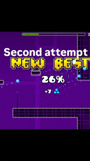 Day 1 of Playing Geometry Dash