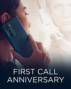 2.5K views · 42 reactions |  GOOD CALL SALE  The first cell phone call happened in 1973 on a Motorola DynaTAC. Celebrate the 49th anniversary with $100 off the new motorola edge+ https://bit.ly/3DgNyUR | Motorola | Facebook