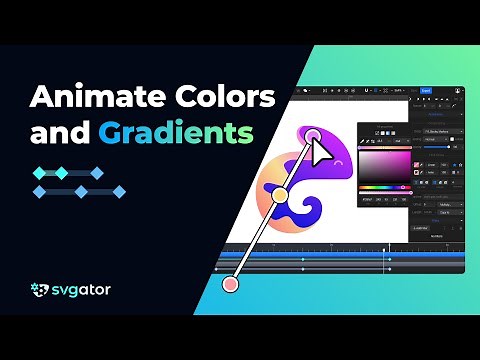 Animate Colors and Gradients | SVGator