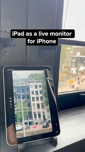 How to use your iPad as a live monitor for your iPhone