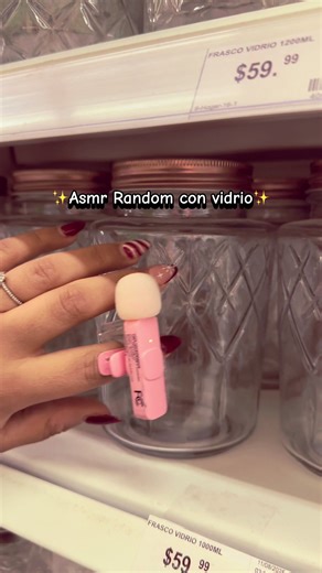 #asmr con vidrio ✨🫶🏻espero les guste #parati
