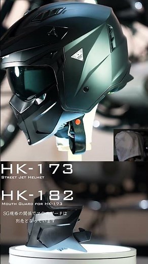 HK-173 Street Jet Helmet #komine