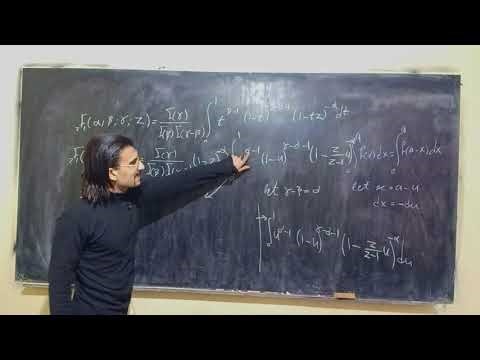 lec 5 Hypergeometric Function: transformation hypergeometric function
