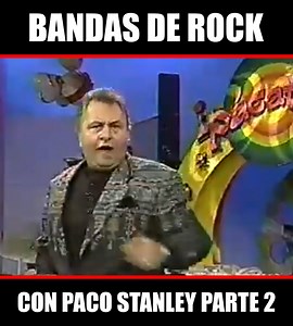 818K views · 17K reactions | Porque ustedes lo pidieron, acá la segunda parte de entrevistas que Paco Stanley realizó a bandas y artistas como El Tri, Charlie Monttana, Real de Catorce y Café Tacvba 蘭 | Cronorock MX | Facebook