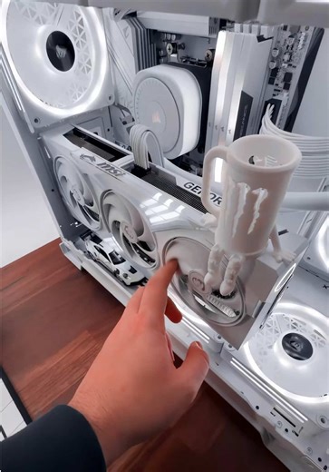 🤍❤️💀😮‍💨 #fyp #gamingsetup #desksetup #gamingpc #gaming