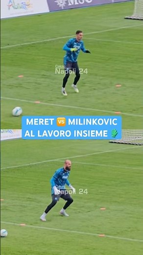 MILINKOVIC-SAVIC & MERET 🧤 working together in retreat 🔥💙