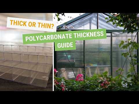 Tips on Choosing Polycarbonate Thickness for Greenhouses