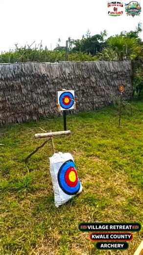 Epic Archery Adventures ‪@VillageRetreatdiani‬ #viralvideo #kwale #travel #fun #entertainment