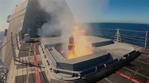 USS Montgomery Showcases Surface-to-Surface Missile Proficiency