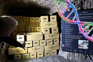 How DNA stored on 'crystal memory card' could revive humanity after extinction