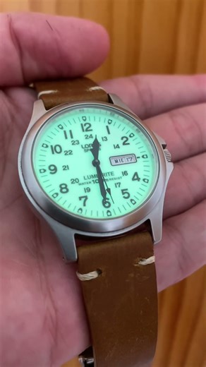 Lorus “lumibrite” el reloj radiactivo