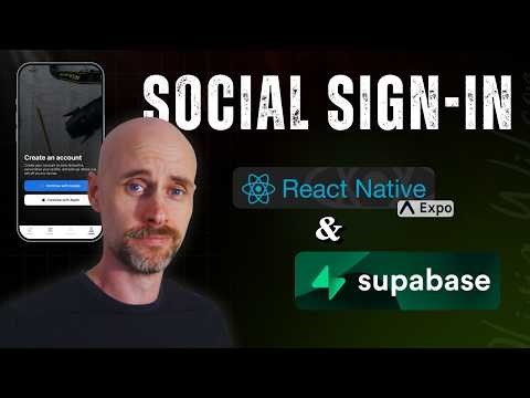 Sign-In With Google and Apple: Expo + Supabase Auth (using AI Agents)