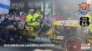 6.4K views · 161 reactions | Live! The Great Race in Downtown Joplin; Tonight this is billed as their Route 66 stop! ❤️ >> Click https://bit.ly/3NQLGJt — 100+ Vintage cars racing across the country for time, from Florida to Colorado Springs. | Joplin News First | Facebook