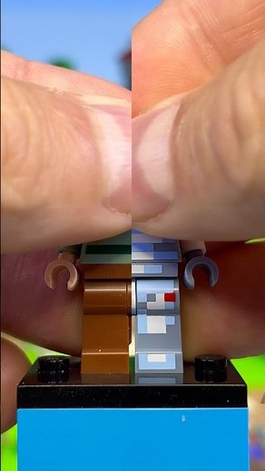 Building a Rare LEGO Minecraft Skin Pack Figure!