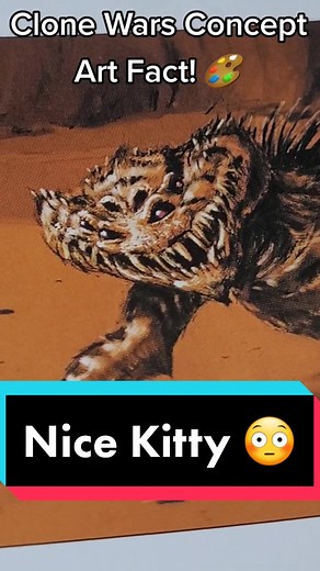 Star Wars the Clone Wars Concept Art 🎨 'Let's take a look at the Nexu designs.' #starwars #clonewars #starwarstiktok #digitalart