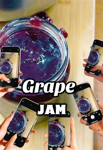 Are you ready to sweeten up your life? Today, I'm taking to learn how to make your very own grape jam 🍇💖 from scratch. . Ingredients 500g grapes or a pack 1 cup granulated sugar ½ cup water Juice of one lemon Cinnamon stick (optional) 1tbsp blueberries for adding colour (optional) Method 1. Remove from the stem and wash thoroughly. 2. Place in a saucepan and add water then bring to a boil. Simmer for 5 minutes then take off the heat. 3. Blend or use a stick blender then return back to heat. 4.
