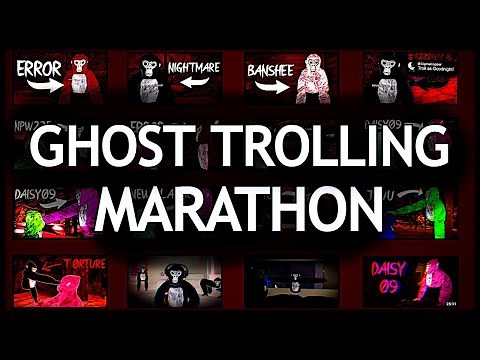 5 HOURS of Gorilla Tag Ghost Trolling