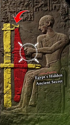 Can anyone explain the meaning behind this ancient carving?#shorts #ancientsecrets #mystery