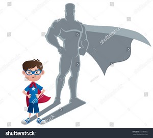 Boy Superhero Concept Conceptual Illustration Little Stock Vector (Royalty Free) 173787302 | Shutterstock