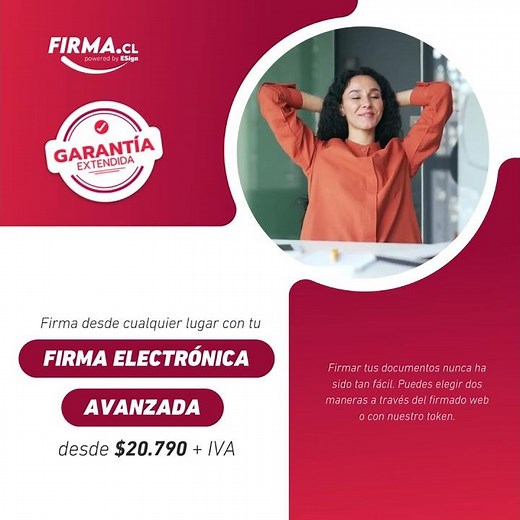 Firma Electrónica Avanzada Clave Única
