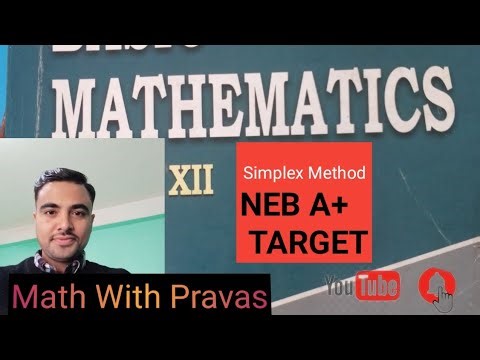 Learn the Simplex Method step by step!