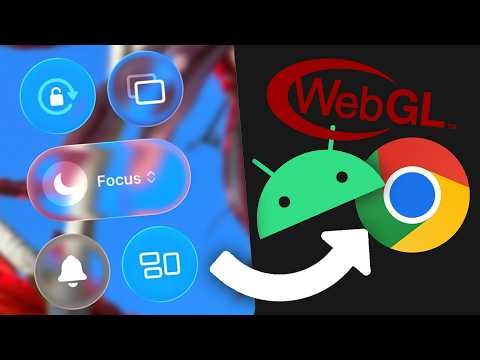 Liquid Glass on Android & Web! (with WebGL)
